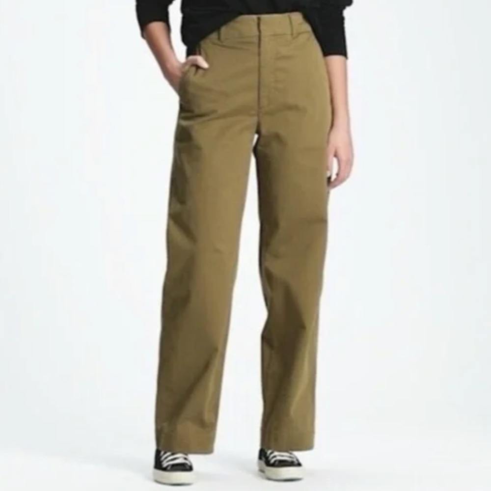 Gap BARREL KHAKI HIGH RISE size 10